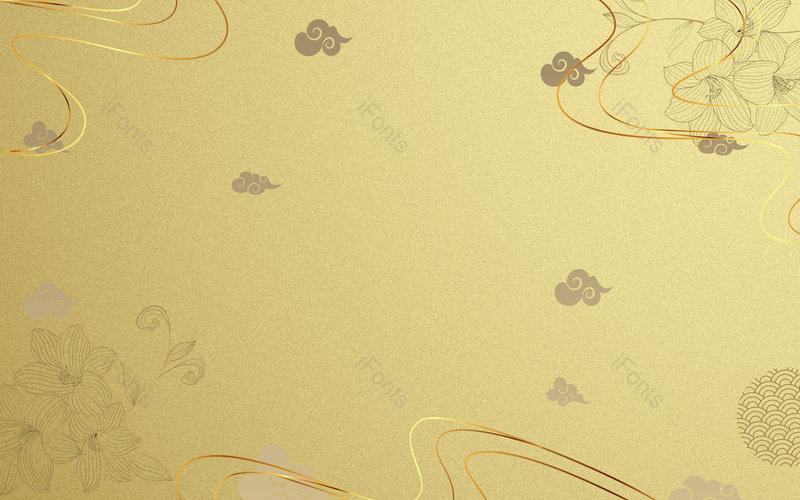 高端金色闹新春中国风大气通用背景,插画/手绘图,插画/手绘图库,插画/手绘图下载,插画/手绘